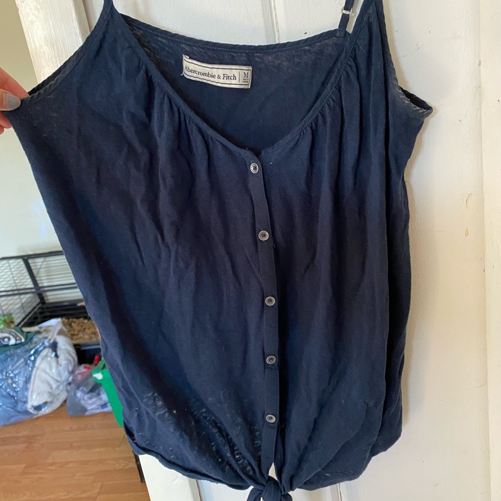 Navy blue shirt, never worn